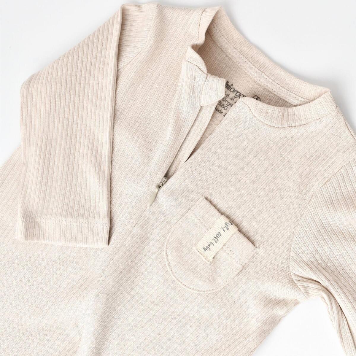 Bibaby Organik Tulum Patiksiz Soft Modal Bej