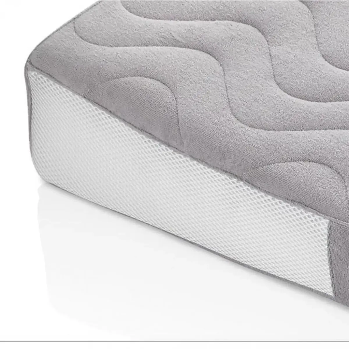 Babyjem Bebek Reflü Yastığı Kemerli Gri