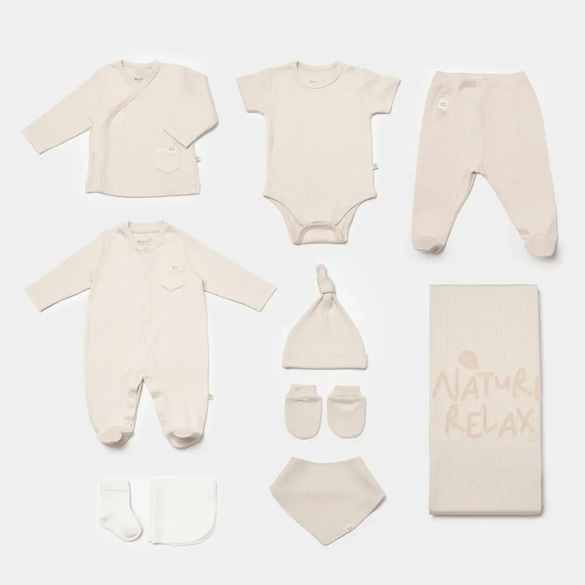 Bibaby Organik Hastane Çıkışı 10lu Modal Nature Relax Bej Bibaby Organik Hastane Çıkışı 10lu Modal Nature Relax Bej