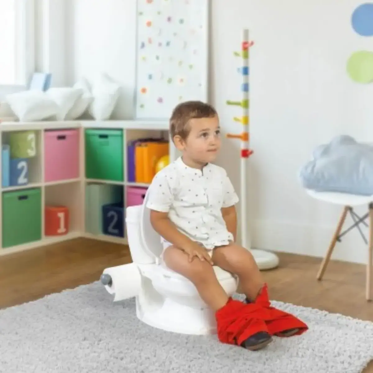 Dolu Nuve Eğitici Lazımlık Beyaz