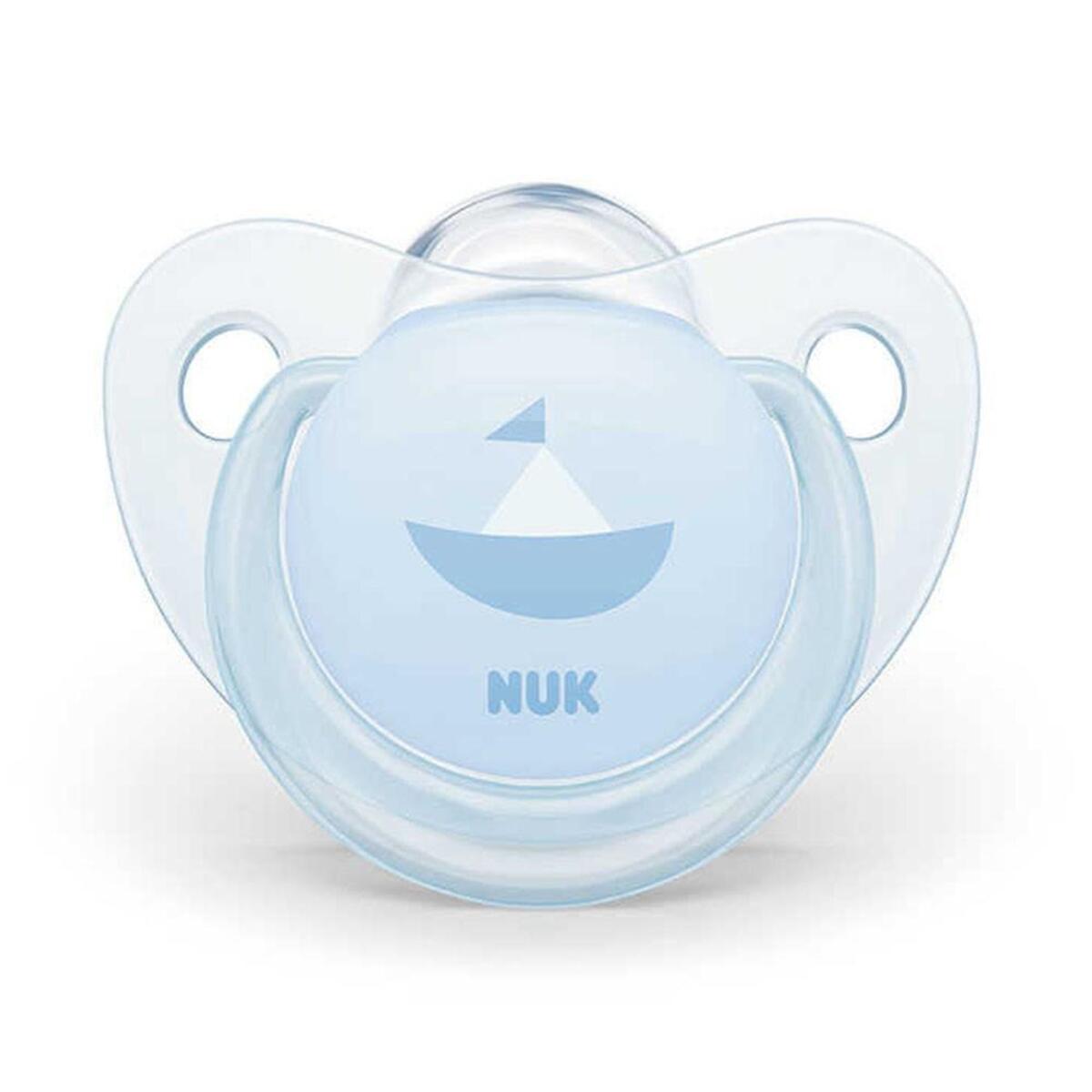 Nuk Baby Blue Silikon Emzik 6+ Ay