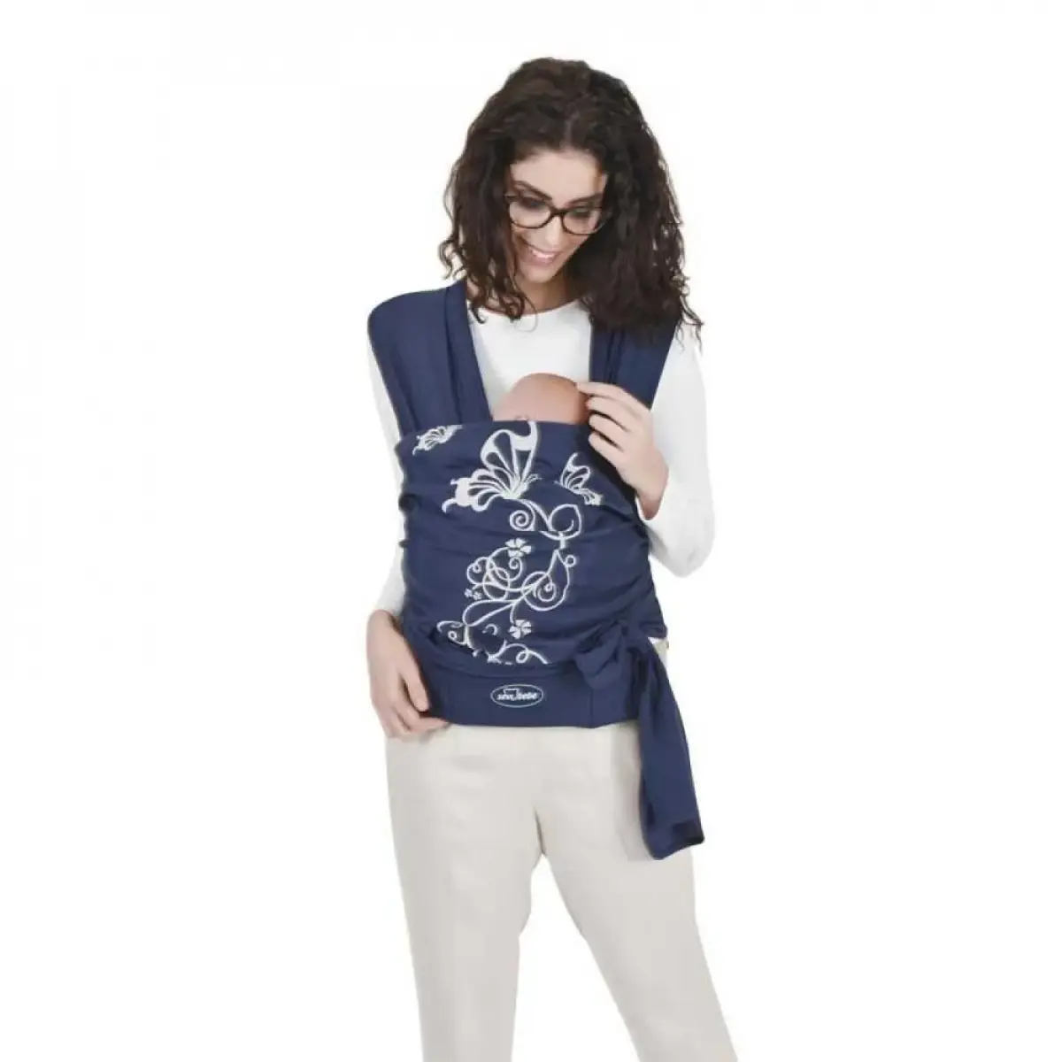 Sevi Bebe Bel Destekli Giymeli Sling Lacivert Sevi Bebe Bel Destekli Giymeli Sling Lacivert