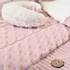 Bibaby Kundak Zincir Triko Pembe