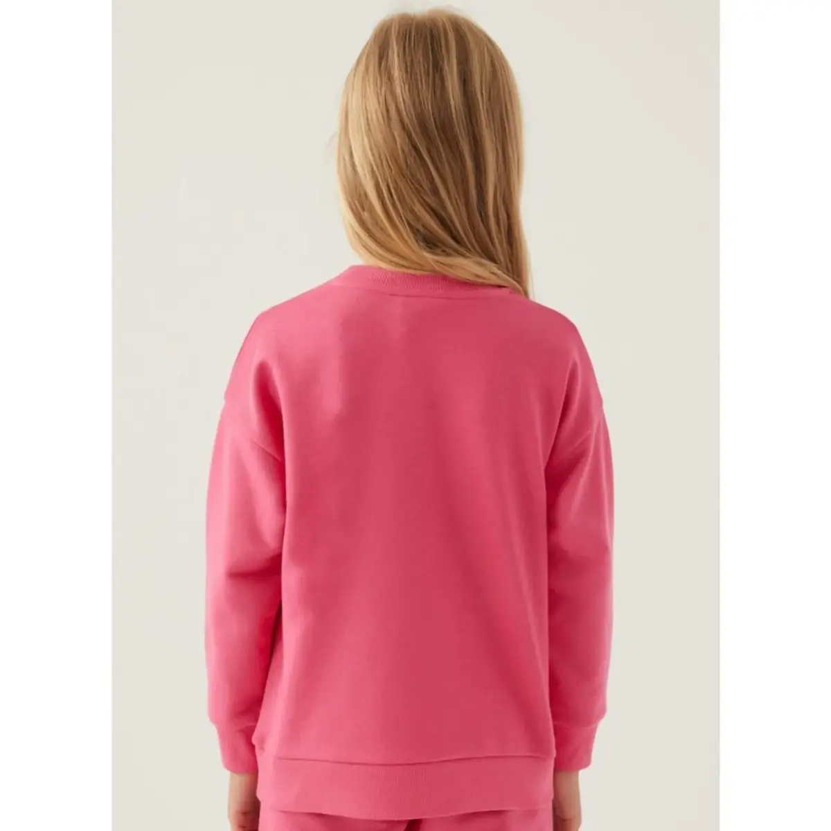 Barbie Sweatshirt Açık Fuşya
