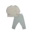 Bistyle 2li Takım Kadife Cool Daddy Bej - Mint