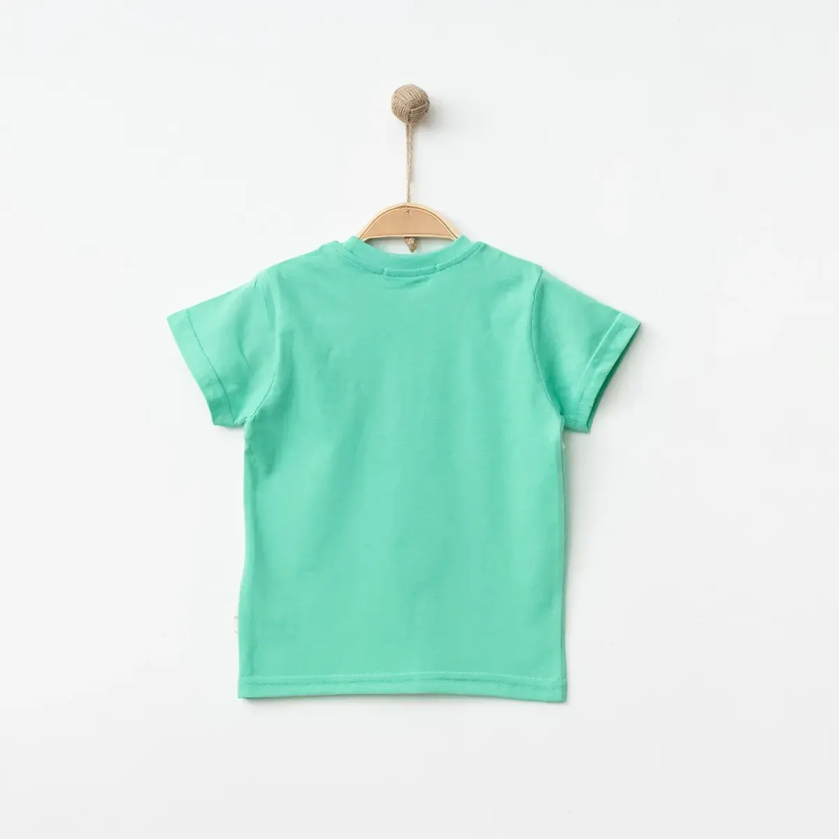 Bebolly T-shirt Happy Baskılı Mint