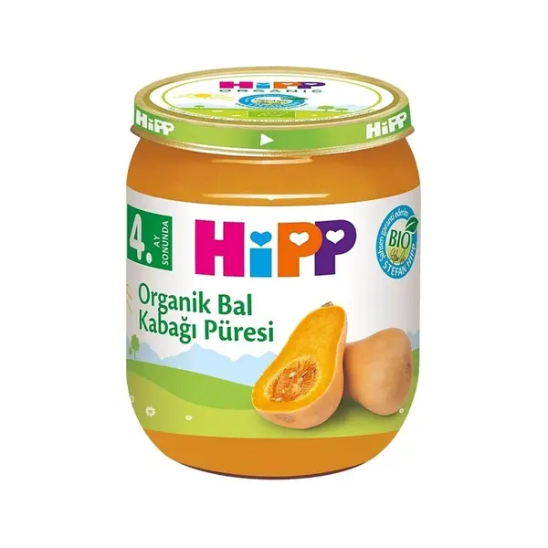 Hipp Organik Balkabağı Püresi 125 Gr
