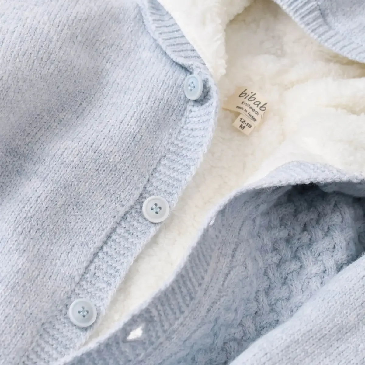 Bibaby Tulum Cepli Welsoftlu Triko Mavi