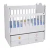 Babyhope 920 Asansörlü Beşik 70x130 cm Beyaz