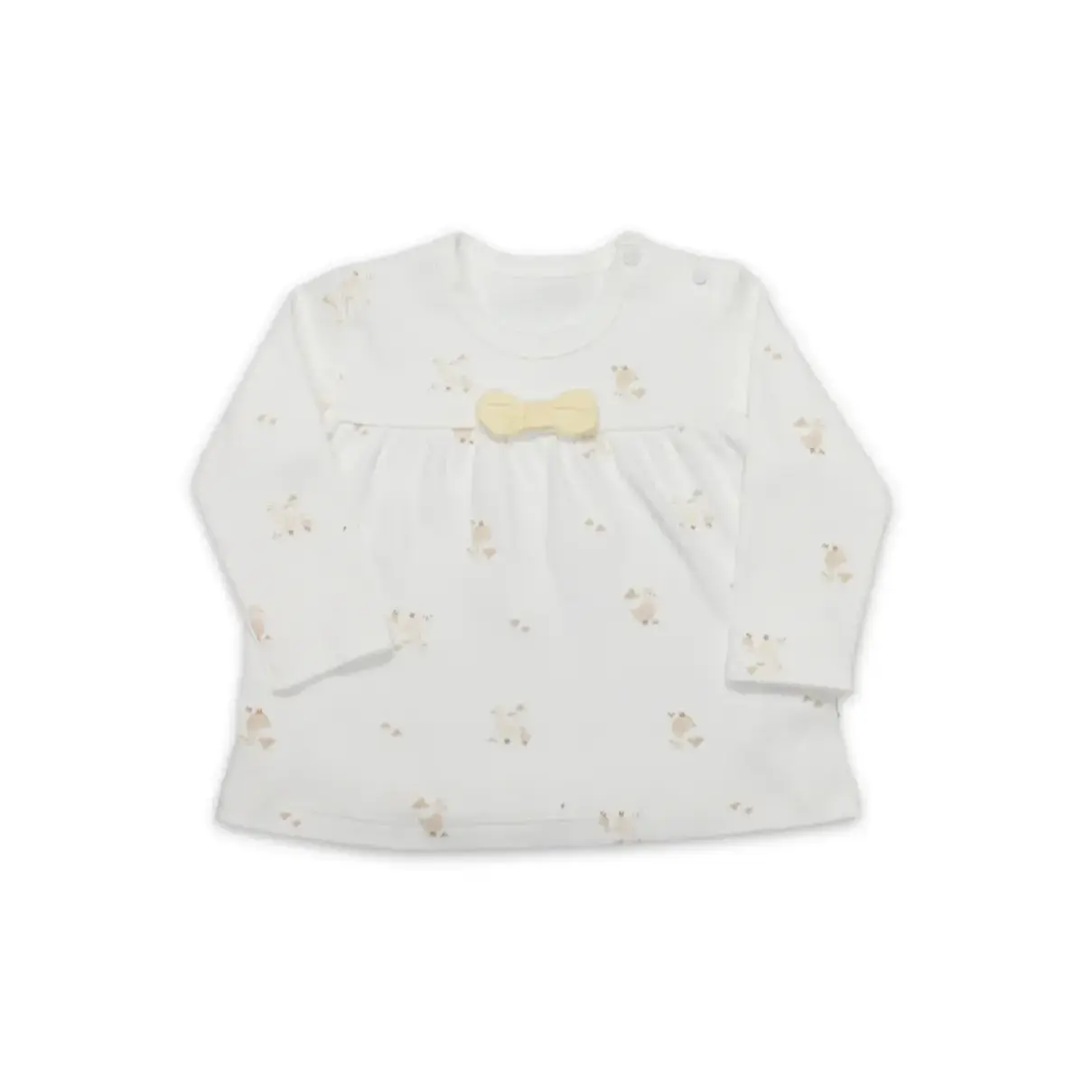 Bistyle 2li Takım Welcome Baby Duck Sarı - Ekru