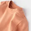 Bibaby Organik Sweatshirt Hello Safari Ekru - Kiremit