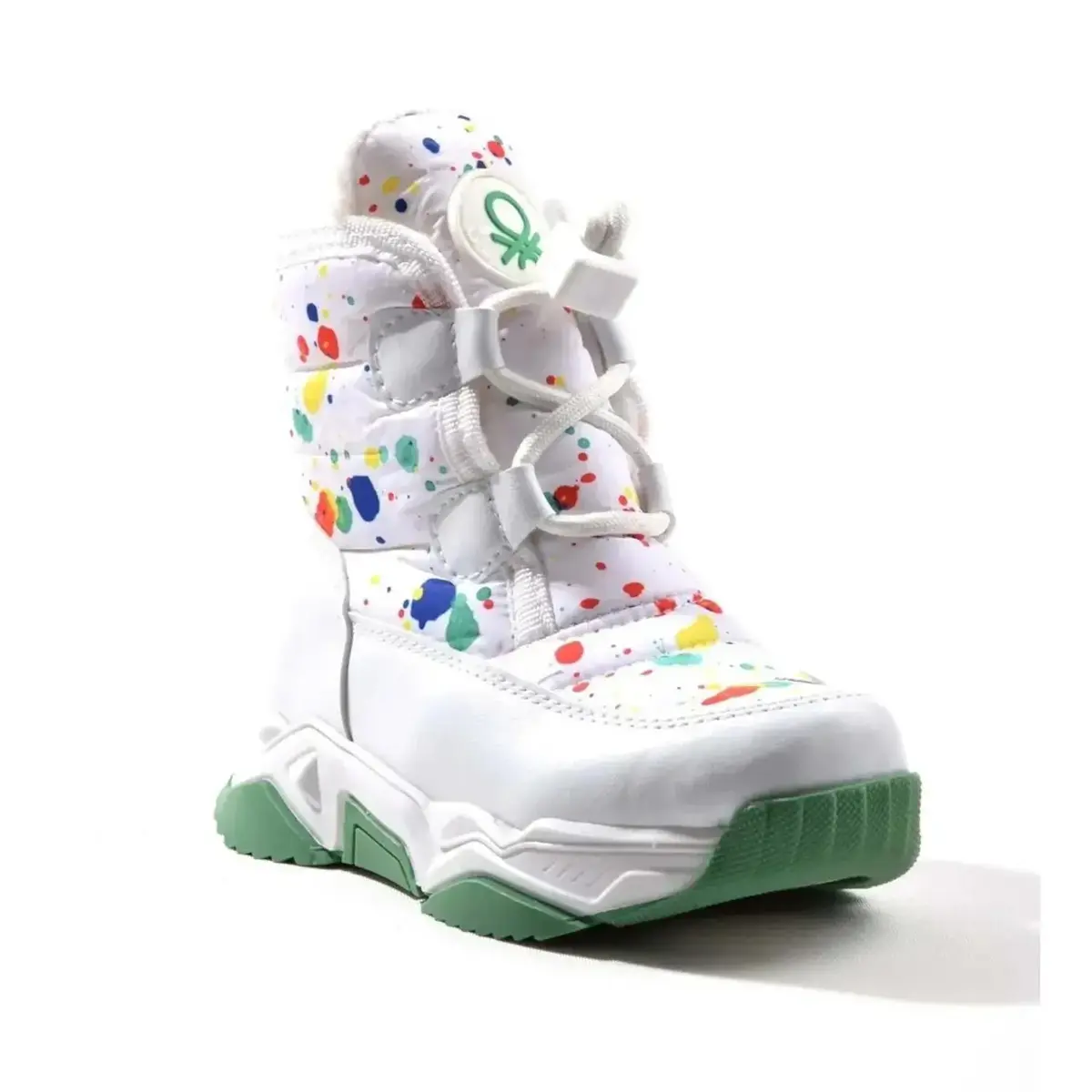 Benetton Bot Beyaz - Yeşil 