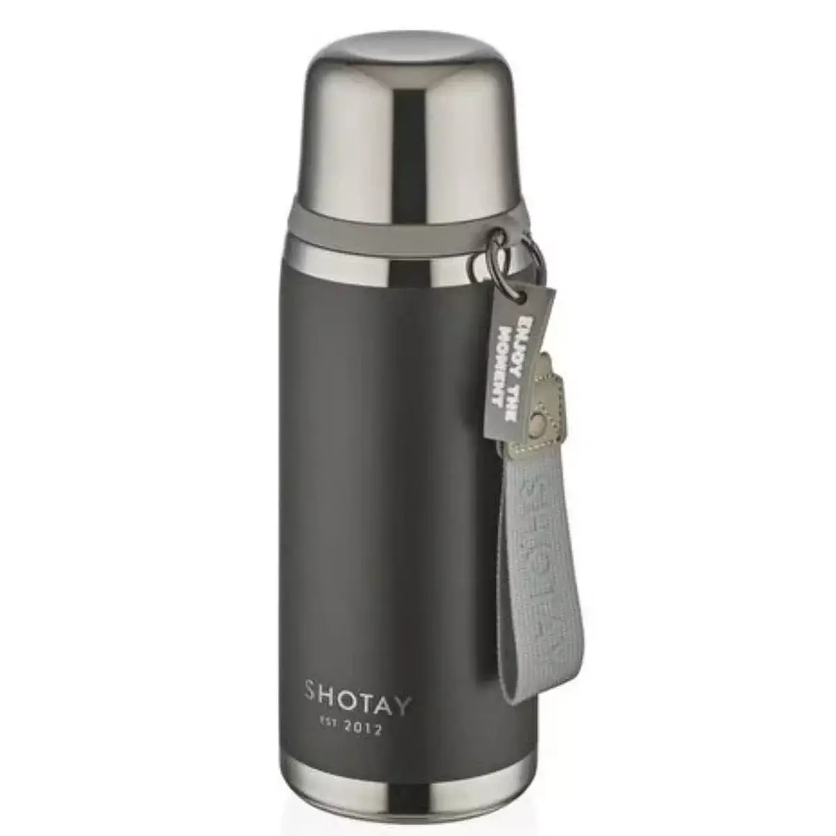 SHOTAY PREMIUM ÇELİK TERMOS MATARA 750 ML. SİYAH