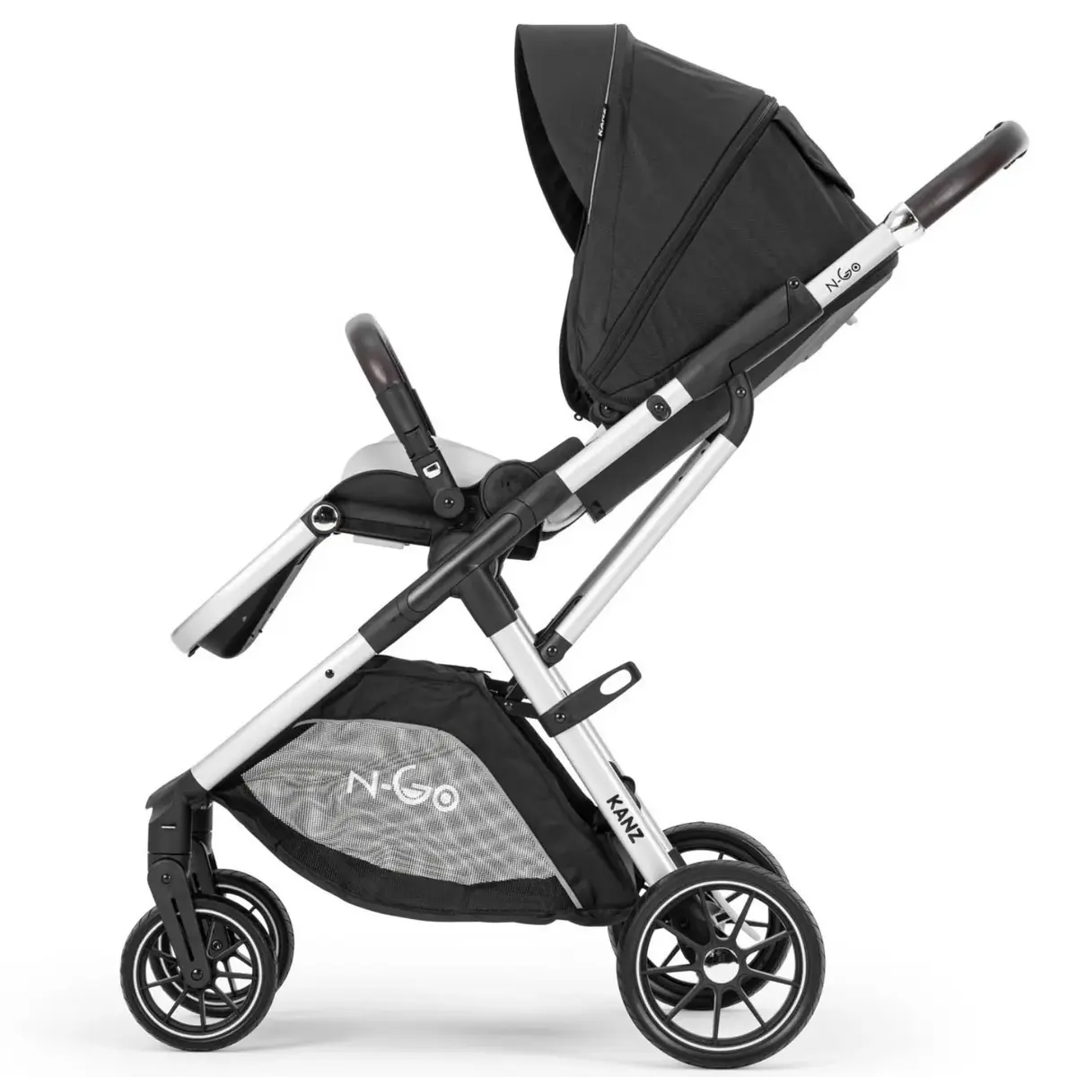 Kanz N-Go Travel Sistem Bebek Arabası Siyah