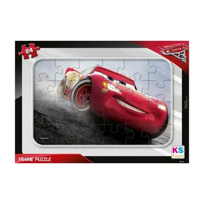 Cars Disney Frame Puzzle 24 Parça