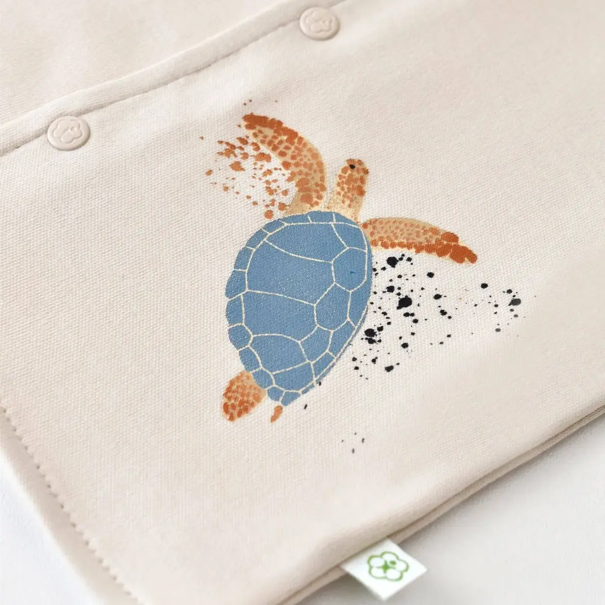 Bibaby Yelek Penye Organik Caretta In Live Taş