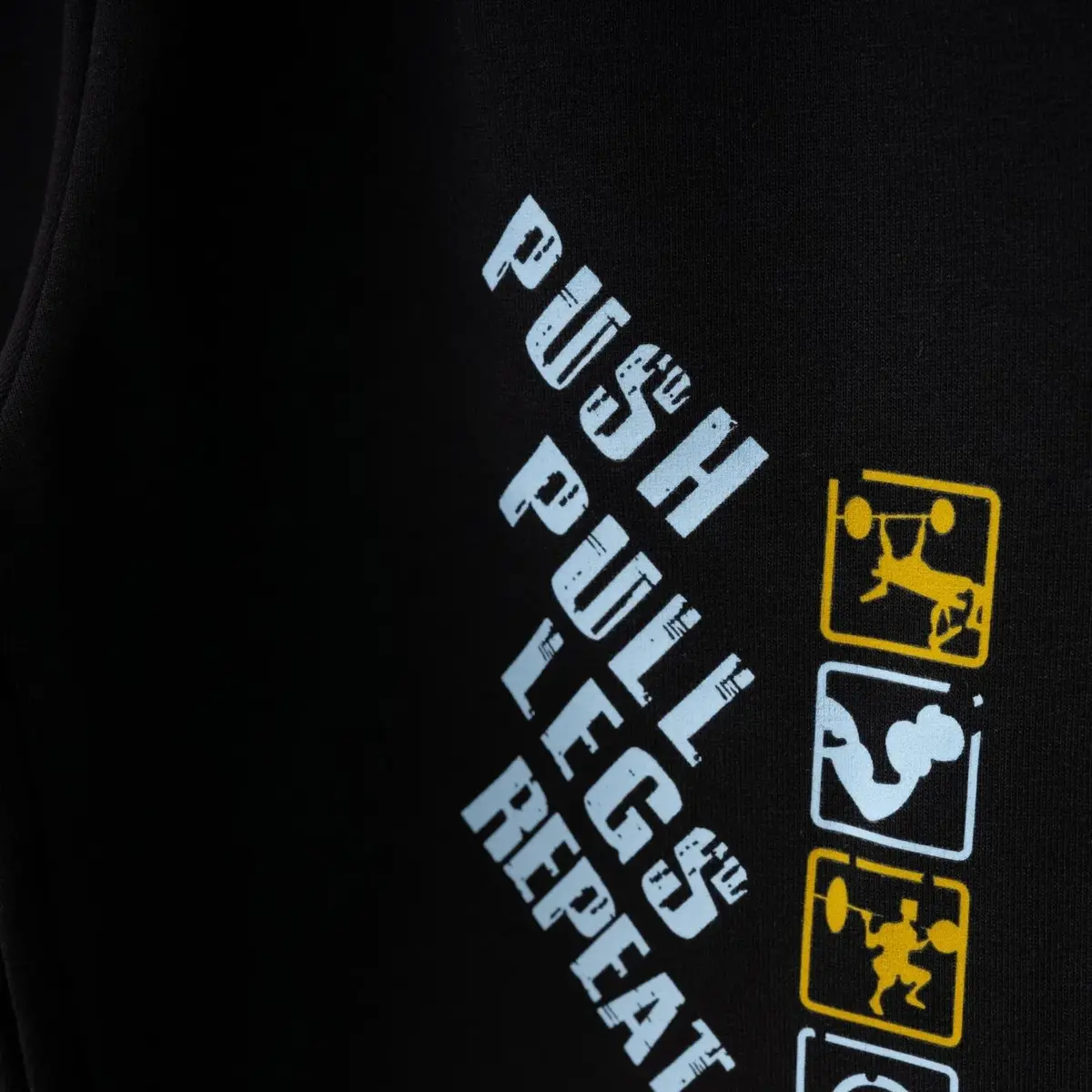 Winimo Eşofman Altı Push Pull Baskılı Siyah