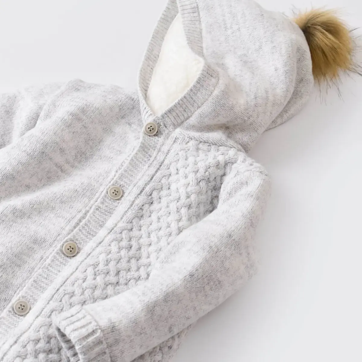 Bibaby Tulum Cepli Welsoftlu Triko Gri