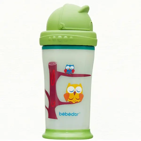 Bebedor Yalıtımlı Pipetli Alıştırma Bardağı 240 ml 