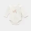 Bibaby Organik Body The Flowers Ekru - Pembe