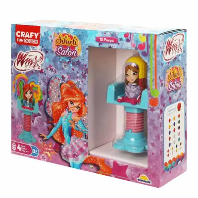 Crafy Winx Sihirli Salon Oyun Hamur Seti 15 Parça