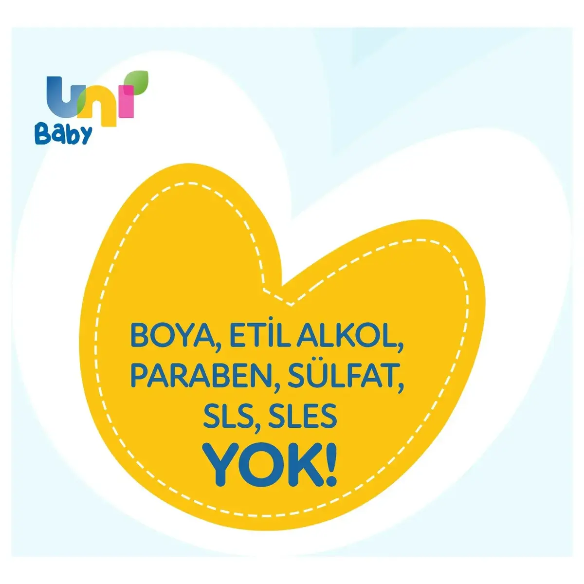 Uni Baby Kolay Tarama Bebek Şampuanı 700 ml x3