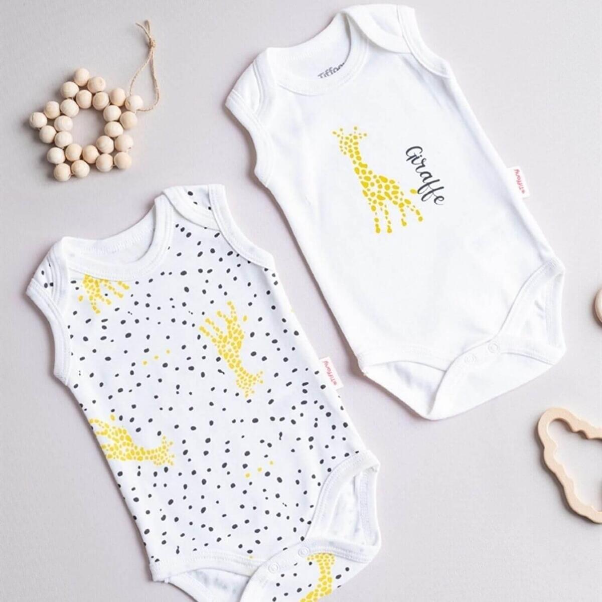 Tiffany Atlet Body 2li Giraffe Theme Ekru