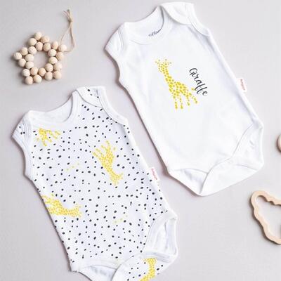 Tiffany Atlet Body 2li Giraffe Theme Ekru