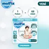 Molfix Premium Bebek Bezi 5 Beden Junior 66lı Ultra Fırsat Paketi
