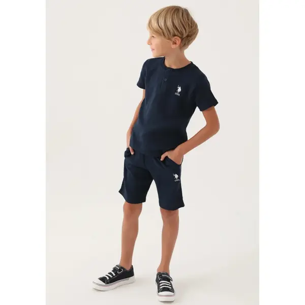 U.S. Polo 2li Takım Bermuda Lacivert