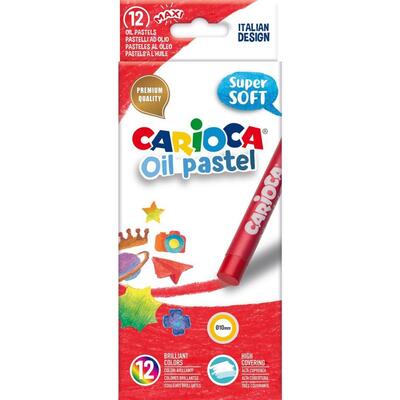 Carioca Yağlı Pastel Boya 12li