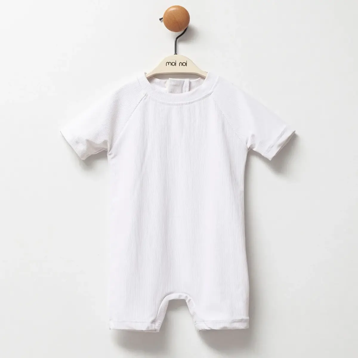 Moi Noi Tulum Mayo Şortlu Beyaz