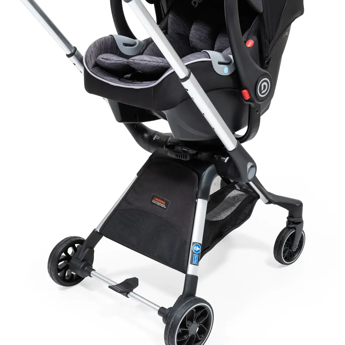 Duux Pro 360 Travel Sistem Bebek Arabası Black
