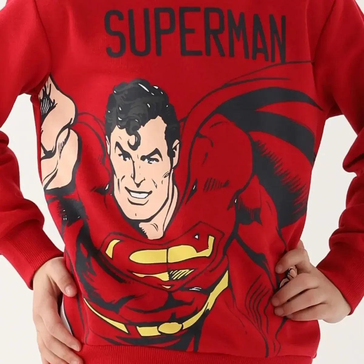Superman Eşofman Takımı Kırmızı