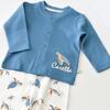 Bibaby Organik Zıbın Takımı Battaniyeli Tüllü Caretta In Live Taş - İndigo