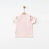 Winimo T-Shirt Tavşan Baskılı Pudra