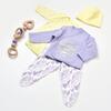 Bibaby Organik Zıbın Takımı Love You Yellow Lavender Prematüre