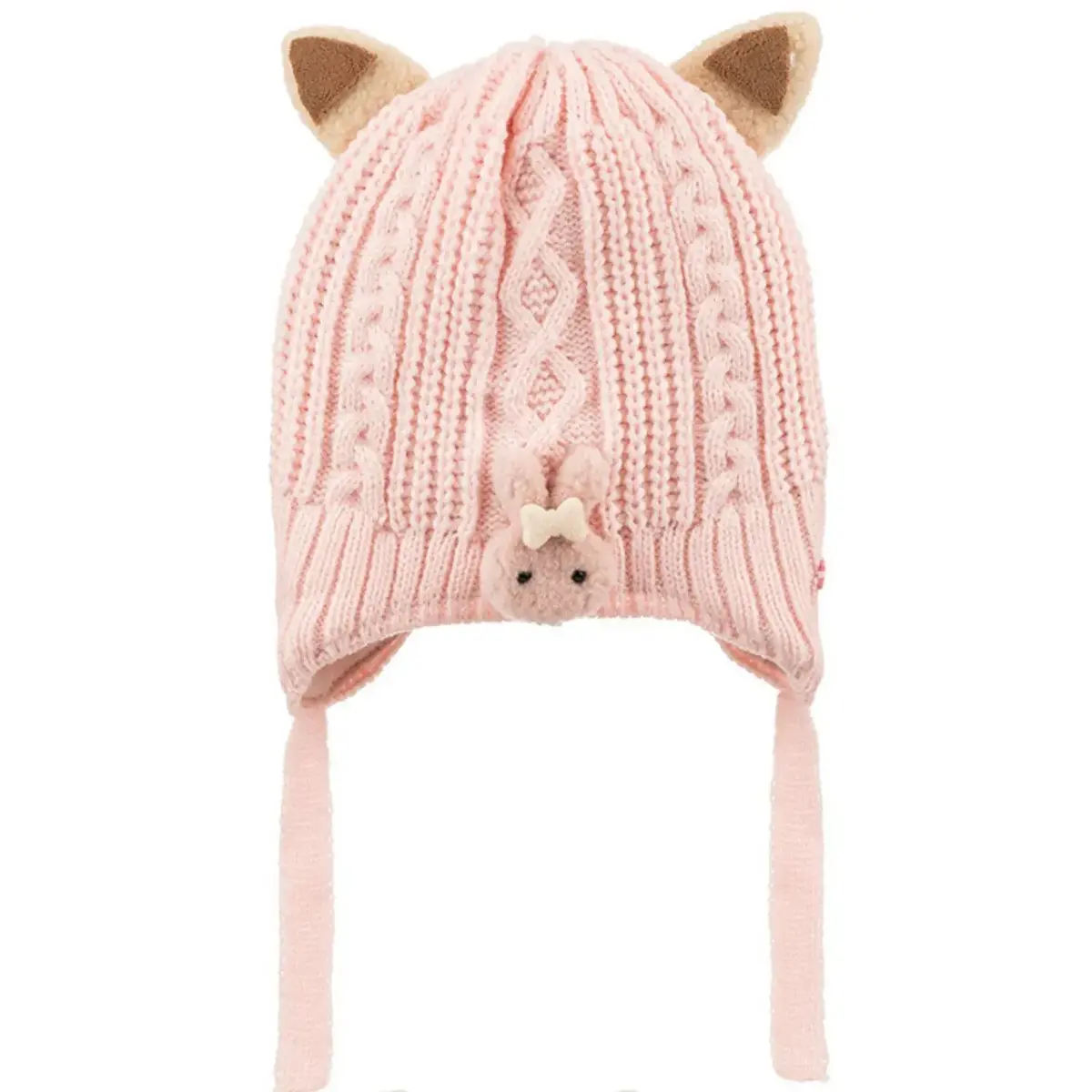 Kitti Eldiven Atkı Bere Takım 1-4 Yaş Açık Pembe Asortili