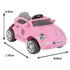 Pilsan Tostos Akülü Araba 12 Volt Pembe