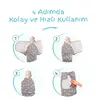 Sevi Bebe İnterlok Kundak Mavi Çiçek