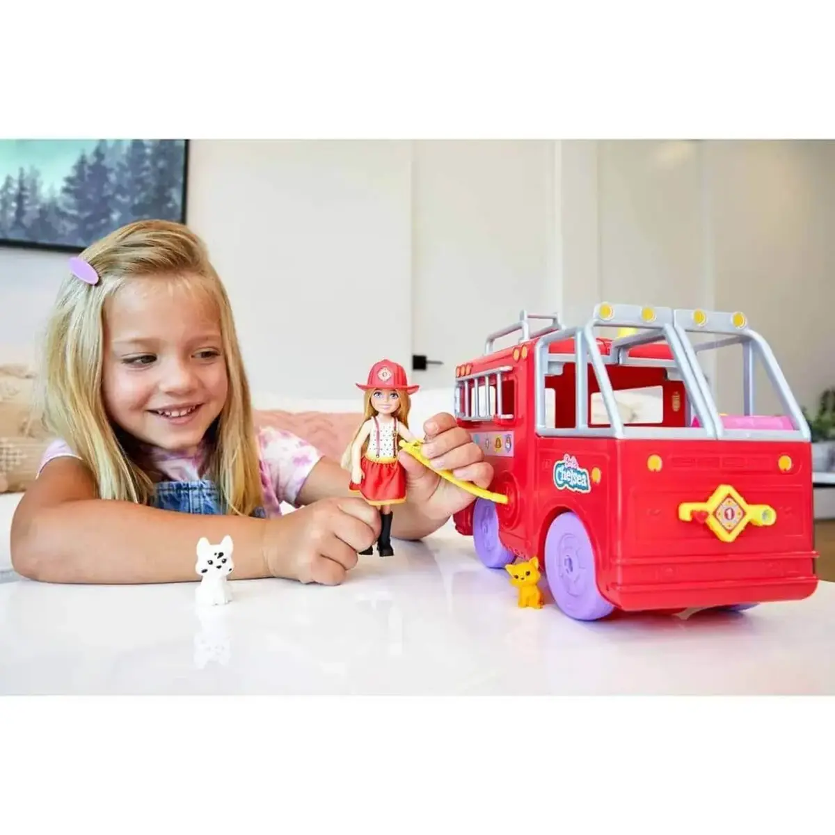 Barbie Chelsea İtfaiye Aracı