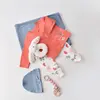 Bibaby Organk Zıbın Takımı Battaniyeli Tüllü Wild Flowers Spring Blue