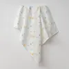 Baby Mammas Müslin Örtü Kelebek 80x90cm Mavi