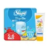 SLeepy Mayo Külot Bebek Bezi 6 Beden Large 11 - 25 kg 14li+Sebamed Bebek Güneş Kremi 50 Faktör 75 ml