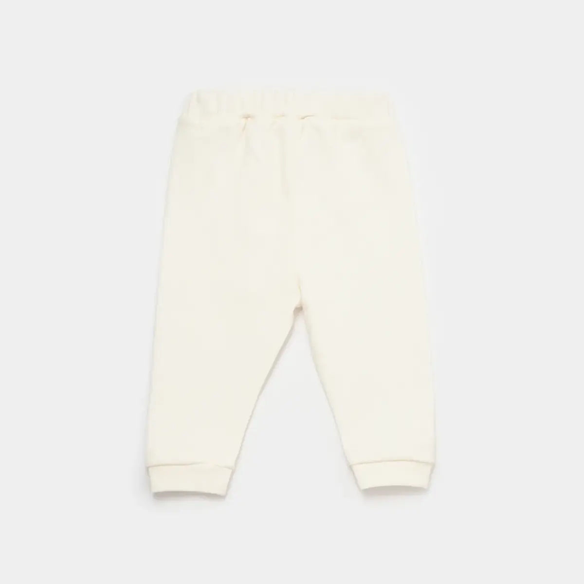 Bibaby Organik Pantolon Patiksiz Save The Seahorse Bej - Mint