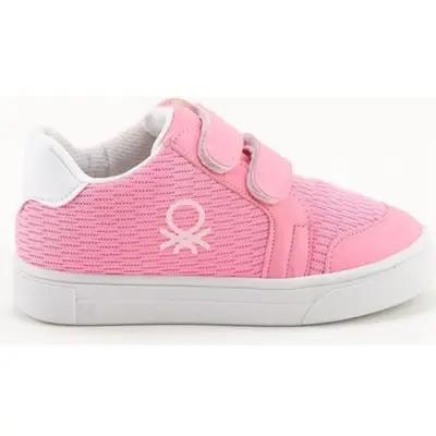 Benetton Patik Suni Deri Pembe
