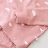 Bibaby Pijama Takımı Cute Cloudy Pembe