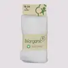 Bibaby Organik Çorap Külotlu Basic Beyaz
