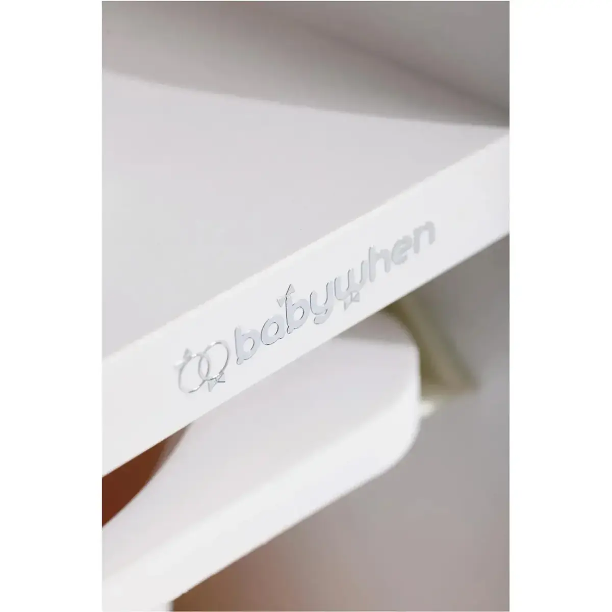 Babywhen Oyuncak Dolabı Raflı Beyaz