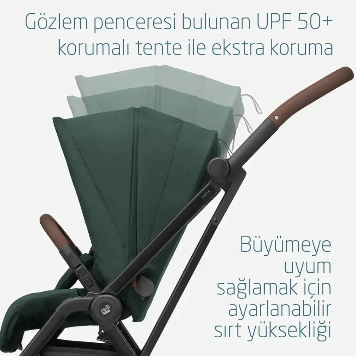 Maxi-Cosi Leona2 Bebek Arabası Twillic Green